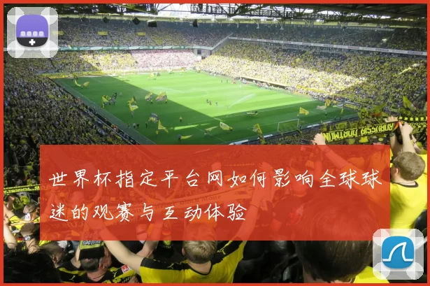世界杯指定平台网如何影响全球球迷的观赛与互动体验