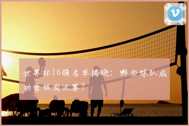 世界杯16强名单揭晓:哪些球队成功晋级淘汰赛?