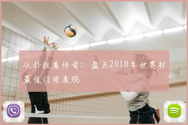 从扑救看传奇:盘点2010年世界杯最佳门将表现