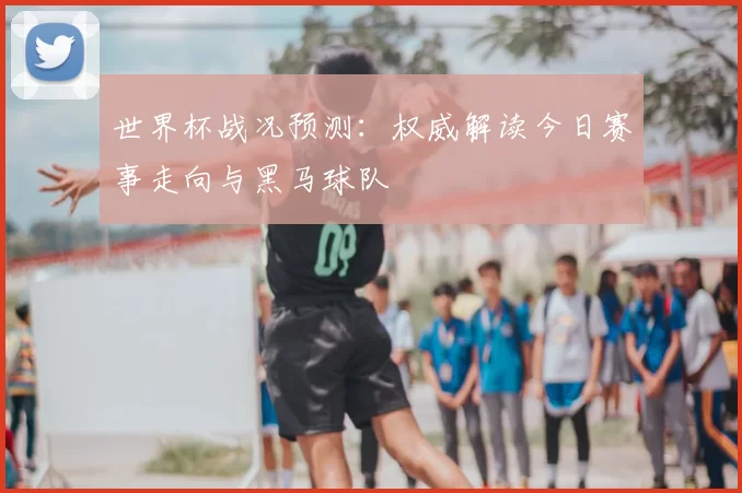 世界杯战况预测:权威解读今日赛事走向与黑马球队