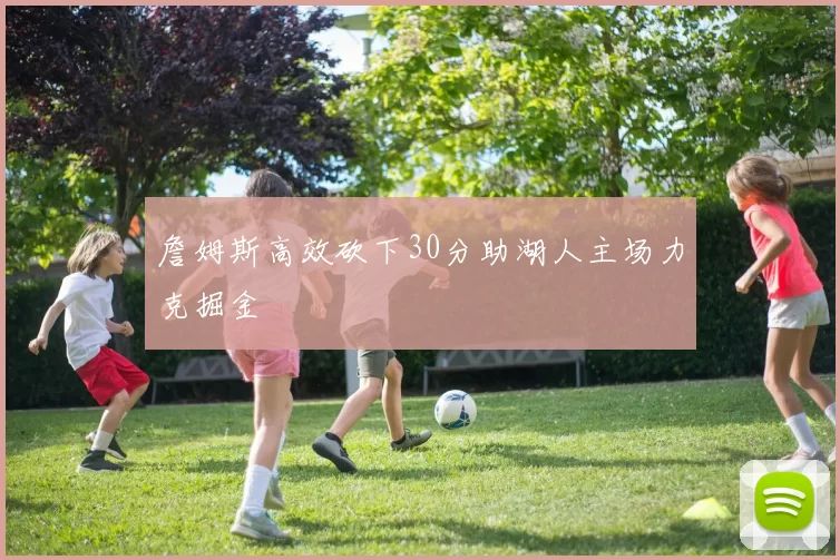 詹姆斯高效砍下30分助湖人主场力克掘金